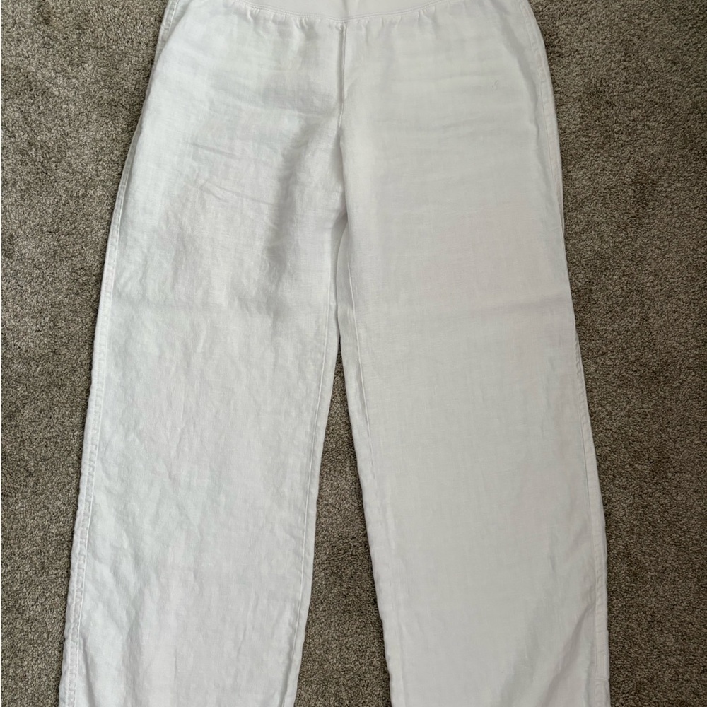 Lilly Pulitzer White Linen pants